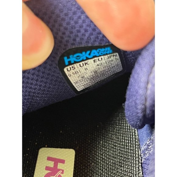 Hoka Challenger 7 WOMEN'S TRAIL RUNNING size 9.5 Meteor / Night Sky - Picture 5 of 13